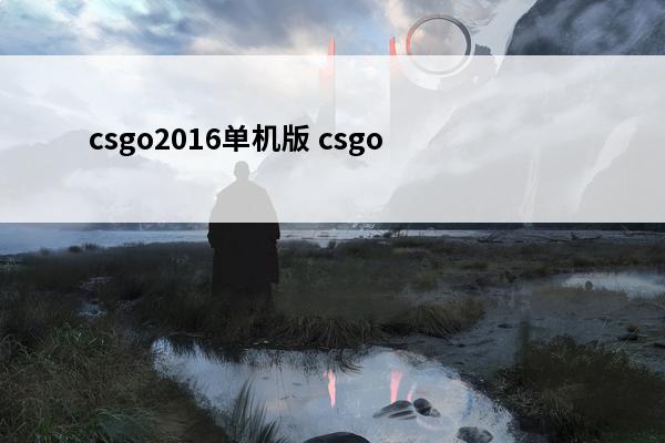 csgo2016单机版 csgo单机版免安装版下载